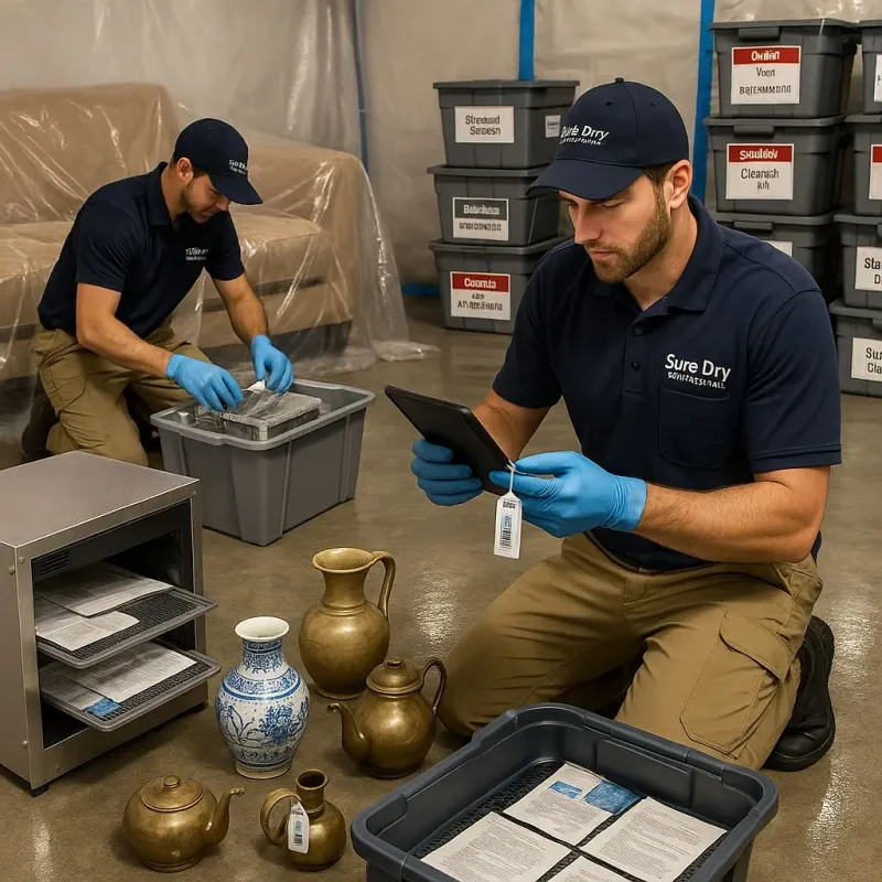 Content Protection and Restoration process in Krum, TX